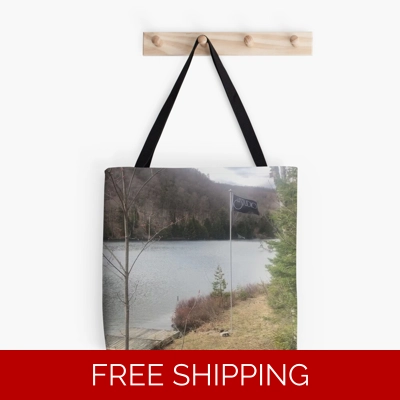 Le Studio Tote Bag Lake Perry October 2020 Flag